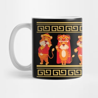 Happy Chinese New Year 2022 Year of The Tiger Zodiac Tiger Mug